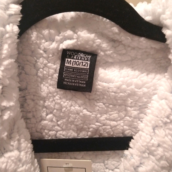 NEW Kids sherpa lined robe - Picture 3 of 3